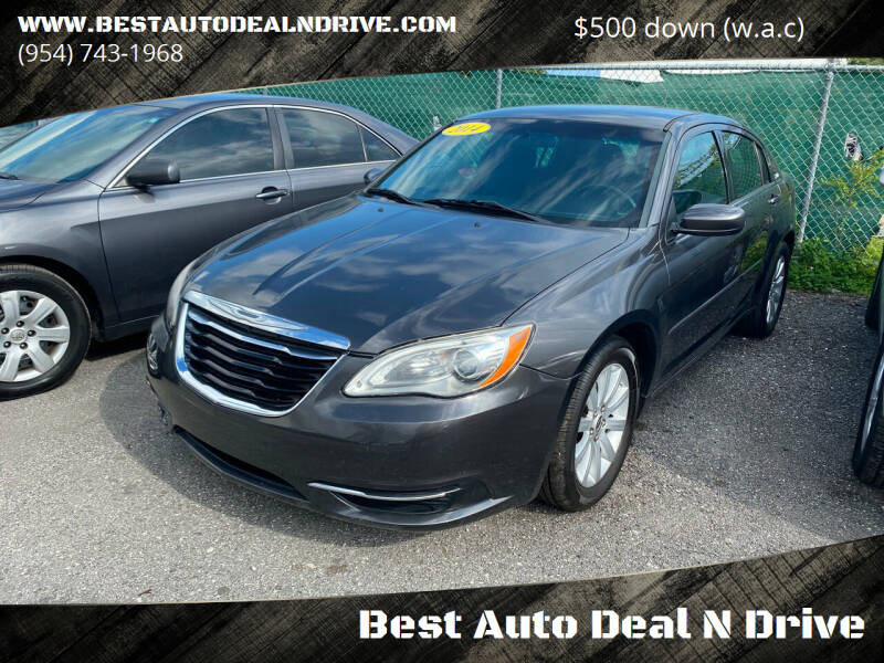 2014 Chrysler 200 for sale at Best Auto Deal N Drive in Hollywood FL