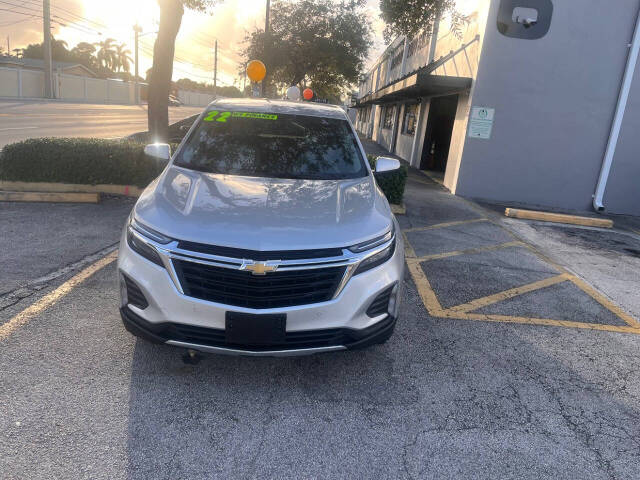 2022 Chevrolet Equinox for sale at M & J UNITED AUTO SALES in LAUDERDALE LAKES, FL