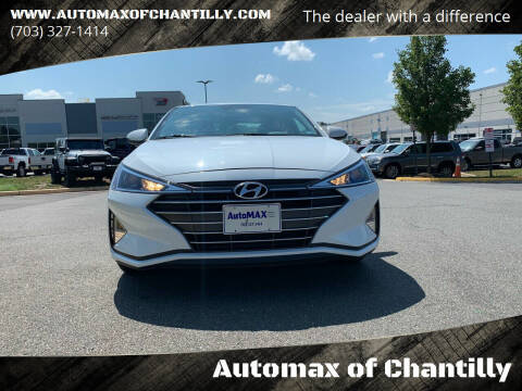 2019 Hyundai Elantra for sale at Automax of Chantilly in Chantilly VA