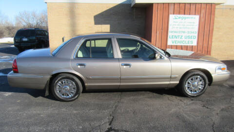 2006 Mercury Grand Marquis for sale at LENTZ USED VEHICLES INC in Waldo WI