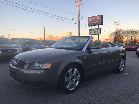 2006 Audi A4 for sale at Autohaus of Greensboro in Greensboro NC