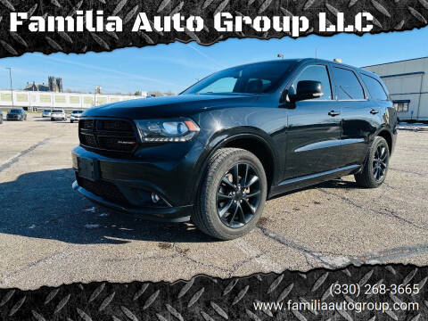 2018 Dodge Durango for sale at Familia Auto Group LLC in Massillon OH