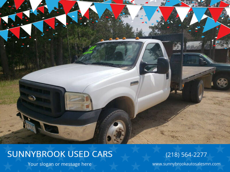 2005 Ford F-350 Super Duty for sale at SUNNYBROOK USED CARS in Menahga MN