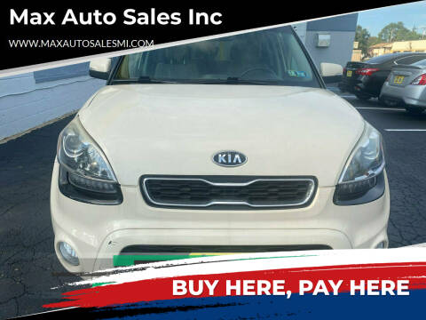 2012 Kia Soul for sale at Max Auto Sales Inc in Warren MI