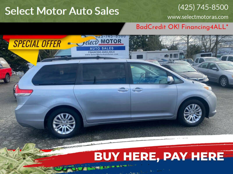 2013 Toyota Sienna for sale at Select Motor Auto Sales in Lynnwood WA