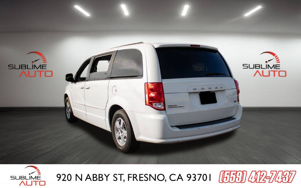 2012 Dodge Grand Caravan for sale at SUBLIME AUTO in Fresno, CA