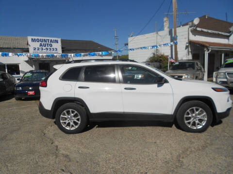 2016 Jeep Cherokee Sport