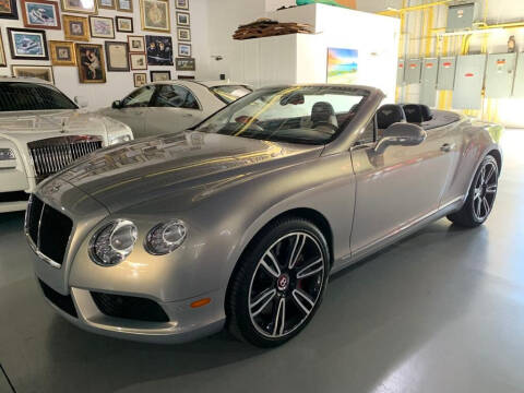 2014 Bentley Continental for sale at VA Leasing Corporation in Doral FL