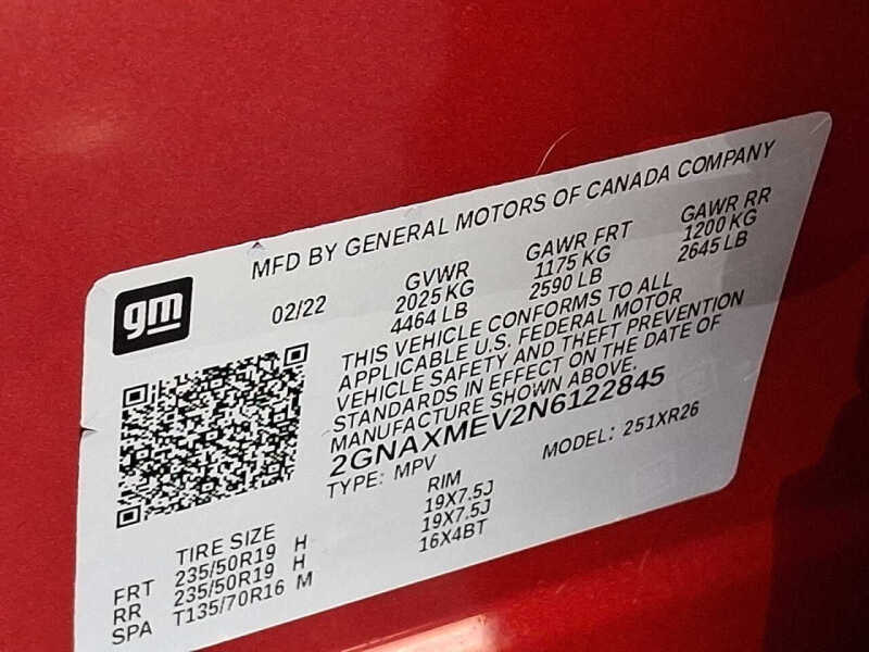 2022 Chevrolet Equinox RS