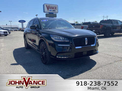 2021 Lincoln Corsair for sale at Vance Fleet Services in Guthrie OK