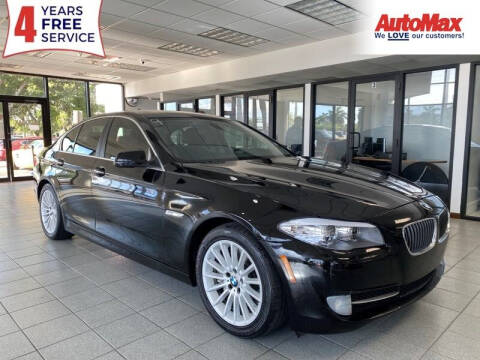 2011 BMW 5 Series for sale at Auto Max in Hollywood FL