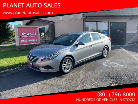 2017 Hyundai Sonata for sale at PLANET AUTO SALES in Lindon UT