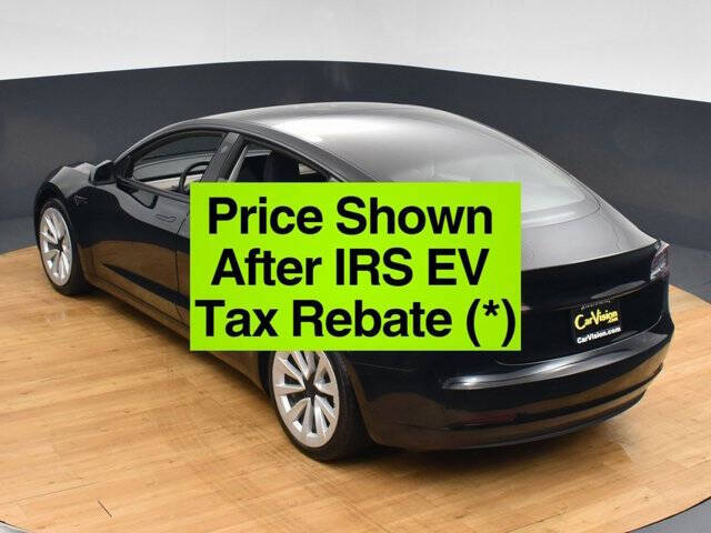 Used 2022 Tesla Model 3 Base with VIN 5YJ3E1EA4NF370947 for sale in Conshohocken, PA