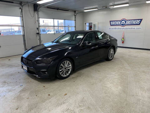 2019 Infiniti Q50 for sale at Brown Brothers Automotive Sales And Service LLC in Hudson Falls NY