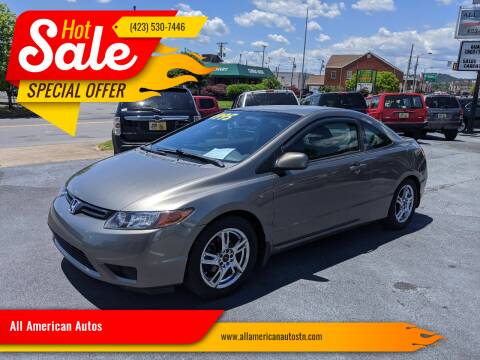 2007 Honda Civic for sale at All American Autos in Kingsport TN