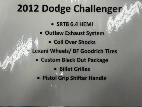 2012 Dodge Challenger SRT8 392