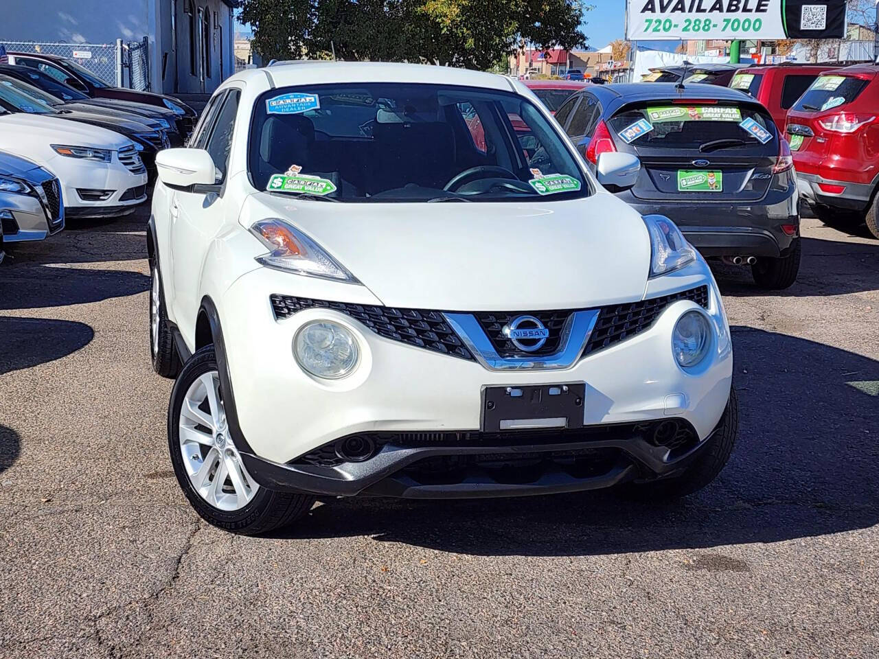 2016 Nissan JUKE for sale at GO GREEN MOTORS in Lakewood, CO