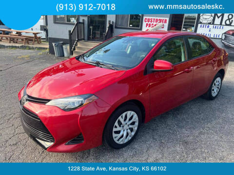 2019 Toyota Corolla for sale at M&M's Auto Sales & Detail in Kansas City KS