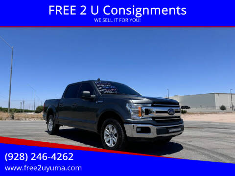 2019 Ford F-150 for sale at FREE 2 U Consignments in Yuma AZ