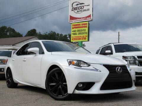 2015 Lexus IS 250 for sale at Diego Auto Sales #1 in Gainesville GA