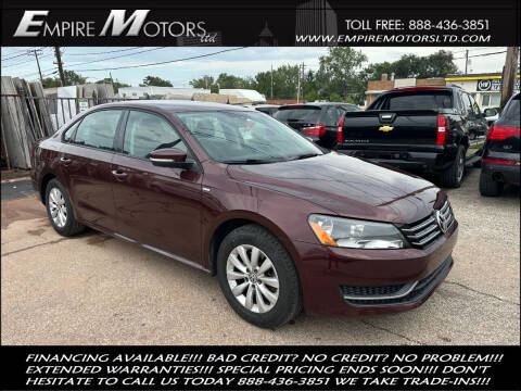 2014 Volkswagen Passat for sale at Empire Motors LTD in Cleveland OH