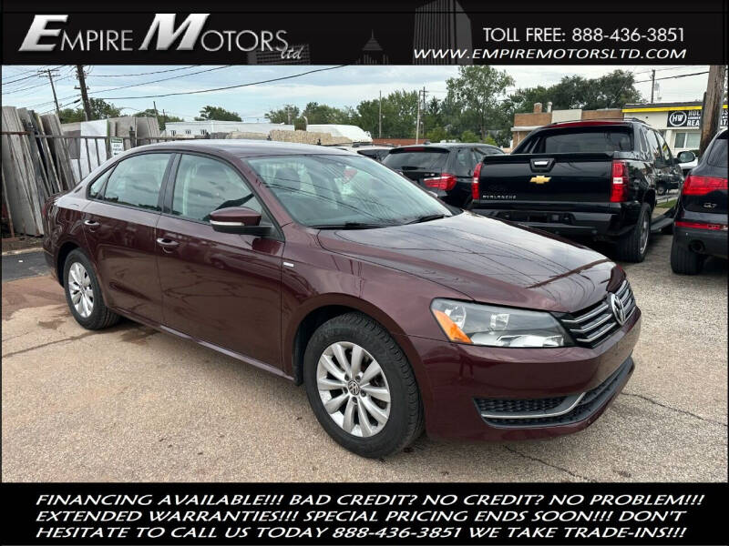 2014 Volkswagen Passat for sale at Empire Motors LTD in Cleveland OH