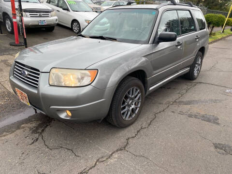 2007 Subaru Forester for sale at Chuck Wise Motors in Portland OR