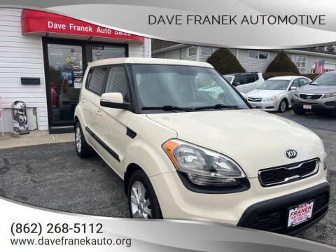 2013 Kia Soul for sale at Dave Franek Automotive in Wantage NJ