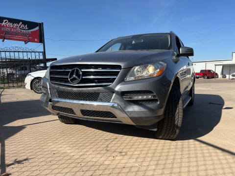 2012 Mercedes-Benz M-Class for sale at REVELES USED AUTO SALES in Amarillo TX