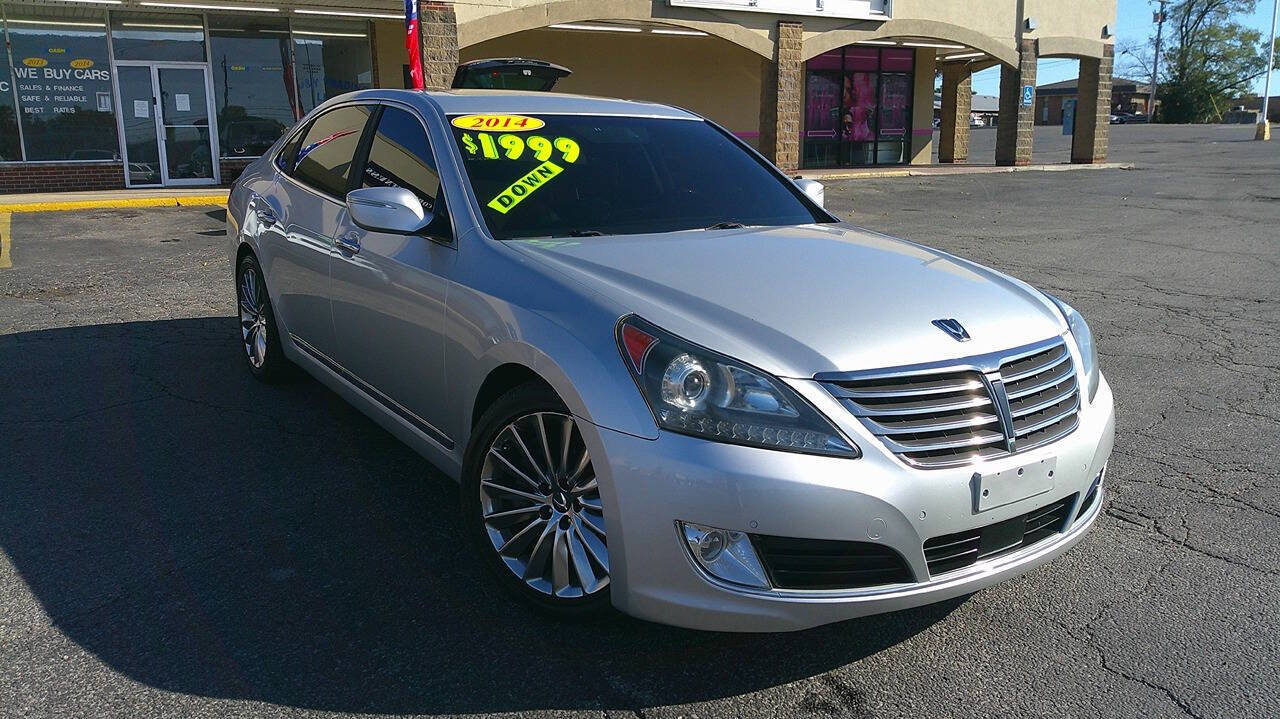 2014 Hyundai Equus for sale at Z Auto Sport LLC in Xenia, OH