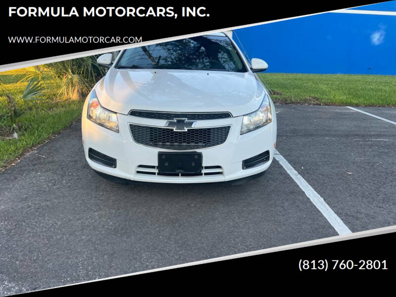 2014 Chevrolet Cruze for sale at FORMULA MOTORCARS, INC. in Tampa FL