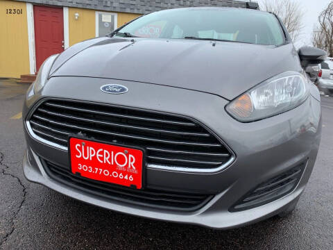 2014 Ford Fiesta for sale at Superior Auto Sales, LLC in Wheat Ridge CO