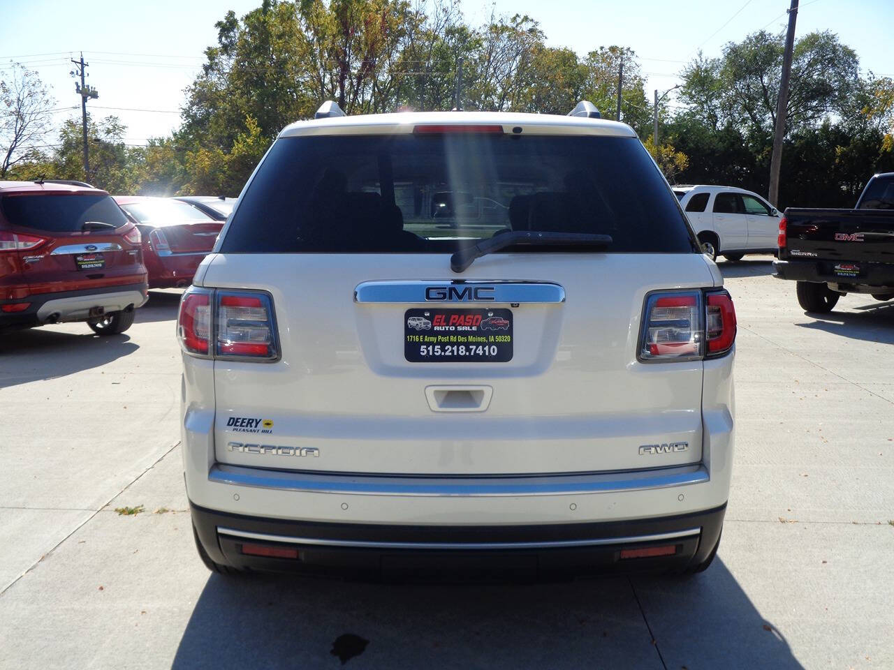 2013 GMC Acadia for sale at El Paso Auto Sale in Des Moines, IA