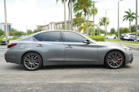2023 Infiniti Q50 Red Sport 400