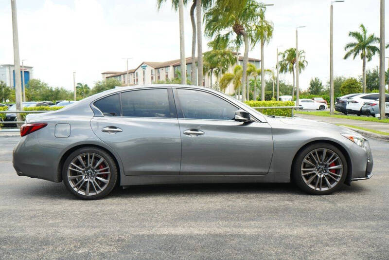 2023 Infiniti Q50 Red Sport 400