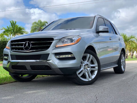 2013 Mercedes-Benz M-Class for sale at HIGH PERFORMANCE MOTORS in Hollywood FL