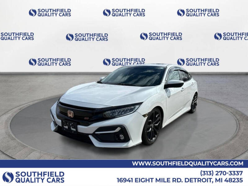 2020 Honda Civic for sale at SOUTHFIELD QUALITY CARS in Detroit MI