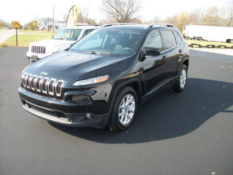 2018 Jeep Cherokee for sale at The Garage Auto Sales and Service in New Paris OH