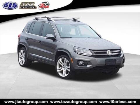 2016 Volkswagen Tiguan for sale at J T Auto Group in Sanford NC