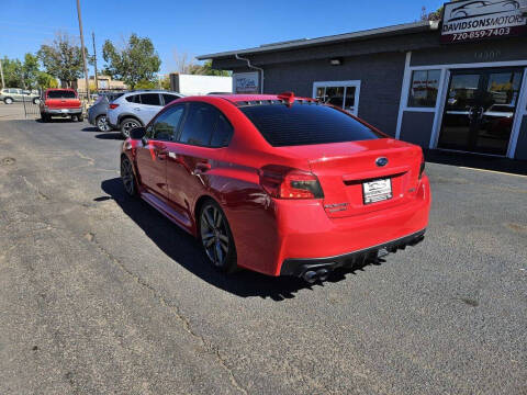2017 Subaru WRX Limited