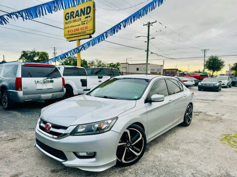 2013 Honda Accord for sale at Grand Auto Sales in Tampa FL