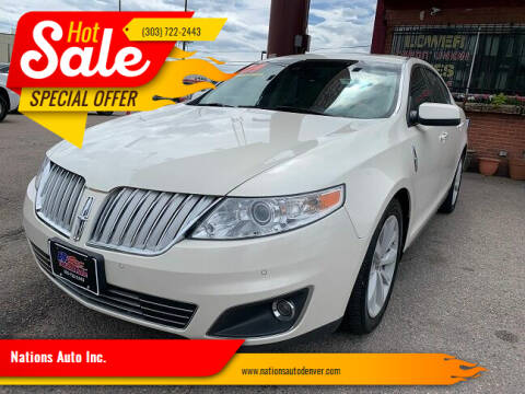2009 Lincoln MKS for sale at Nations Auto Inc. in Denver CO