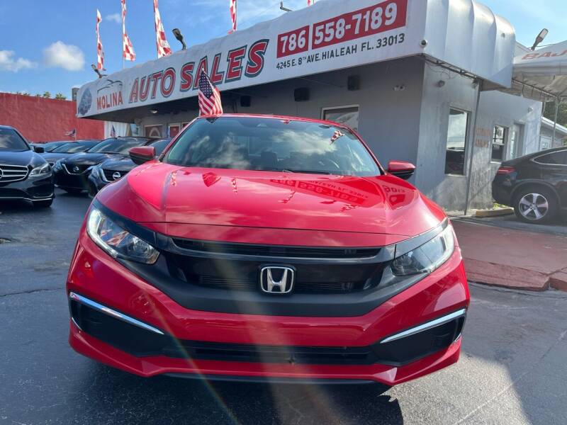 2020 Honda Civic for sale at Molina Auto Sales in Hialeah FL