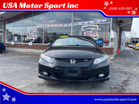 2013 Honda Civic for sale at USA Motor Sport inc in Marlborough MA