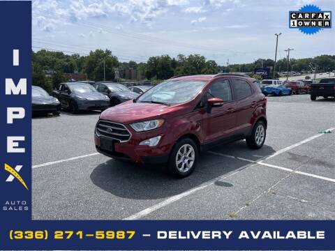 2020 Ford EcoSport for sale at Impex Auto Sales in Greensboro NC