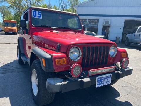 2005 Jeep Wrangler for sale at GREAT DEALS ON WHEELS in Michigan City IN