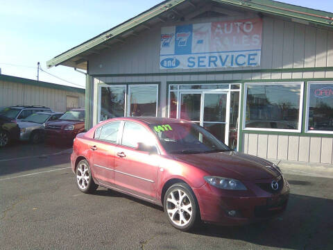 2008 Mazda MAZDA3 for sale at 777 Auto Sales and Service in Tacoma WA