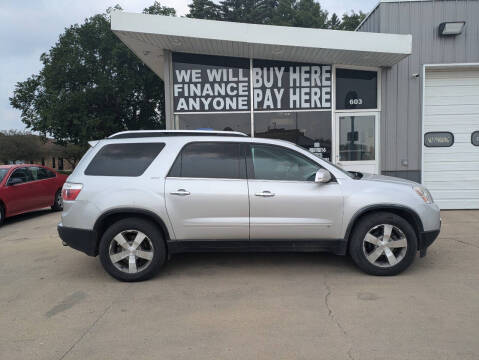 2009 GMC Acadia for sale at STERLING MOTORS in Watertown SD