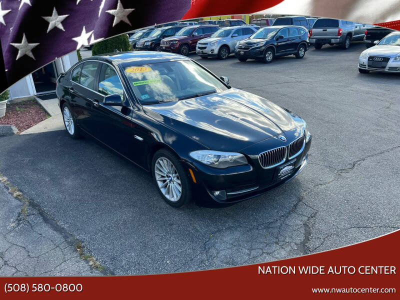 2013 BMW 5 Series for sale at Nation Wide Auto Center in Brockton MA