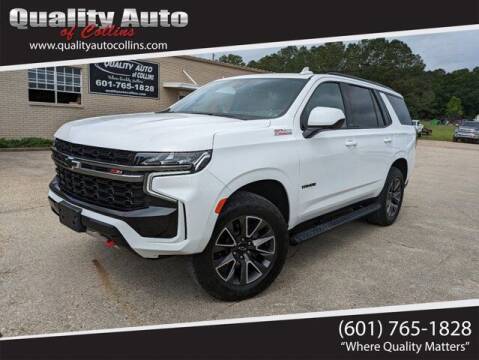 2021 Chevrolet Tahoe for sale at Quality Auto of Collins in Collins MS